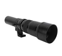 500mm Manual Focus Telephoto Lens for NX Mirrorless Cameras with T2 NX Mount Adapter Clear Image Accurate Alloy and Optical Glass (Black)