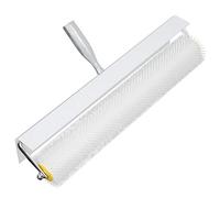 500mm Spiked Screed Roller, 21mm Plastic Spikes, Pre Drilled Hole, Wooden Brush Handle, Aeration Roller for Smoothing Floors