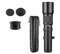500mm Super Telephoto Lens for Cameras Manual Zoom F8.0 F32 Aperture Multi-coated Lens Tripod Mount with NEX E Mount Adapter Ring for A9 A7 A7R A7S A5000 A6000 A6500