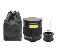 500mm Telephoto Manual Focus Mirror Lens forNEXMount Camera (Black)