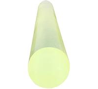 500mm Transparent Polyurethane Round Rod - High Elasticity & Durability for DIY, Molds, and Shock Absorbers 1pc(60X500mm)
