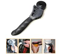 500mm Universal Wrench Rubber Strap Adjustable Spanner for Any Shape Opener Tool