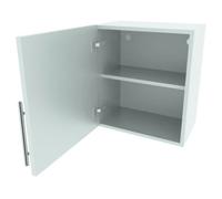500mm Wall Kitchen Cabinet - 720mm High - Quick-Fix Hinges - White Matt - Flat Pack
