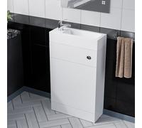 500mm White Water Closet with Basin