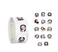 500PC The Freak Circus Stickers Waterproof Vinyl 12 Styles Freak Circus Pierrot Sticker Cartoon Cute Decoration for Laptop Skateboard Guitar Luggage Water Bottle