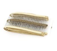500pcs 1/4 Fixed Resistors Watt 100 Ohm Resistance Electrical Carbon Single Resistors Film Resistor Specialised accessories