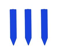 500Pcs 5 * 1cm Garden Plant Labels Plastic Tags Nursery Markers Flower Pots Seedling Tray Mark Tools for Vegetables Flowers(Blue)