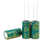500pcs 50V470UF 470uF 50V Electrolytic Capacitors 10 * 20mm 10 * 16MM IDGTTLDF(50V470UF 10X16MM)