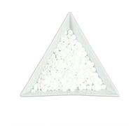 500pcs 5mm Flat Back Resin Rhinestones Bling Crystal Diamantes for Nail Art & Craft (5mm, White)