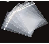 500pcs 8" x 11" Grip Seal Bags Clear Transparent Self Resealable Plastic Zip Lock for Kitchen Storage Jewellery Packaging Office Stationery Pouches