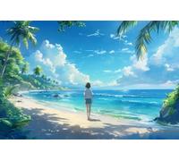 500pcs Afternoon Paradise Creative Fun Jigsaw Puzzle for Adults Challenging Traditional Puzzle Perfect for Family Nights Game