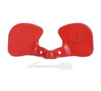500Pcs Anti - Pecking Chicken Eye Glasses, Poultry Blinders for Chickens, Red ABS Chicken Goggles to Reduce Pecking and Improve Egg Production, Includes Plugs for Easy Nostril Clip