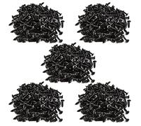 500Pcs Black Guitar Pickguard Screws for Strat/Tele Electric Guitar