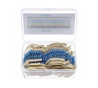 500Pcs/Box 50 Values 1 ohm-1M ohm 1W 1% Metal Film Resistor Resistance Assortment Kit Set NWPNLXEA