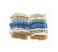 500Pcs/Box 50 Values 1 ohm-1M ohm 1W 1% Metal Film Resistor Resistance Assortment Kit Set NWPNLXEA