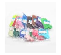 500Pcs Cable Ties 18 Colors 2.5mmx100mm 2.5mm*100mm Self-Locking Nylon Wire Cable Zip Ties White Black Wire Fasten Cable IDGTTLDF(Pink 500Pcs)