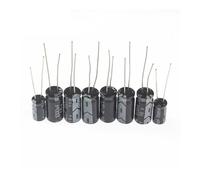500PCS Capacitors 0.1uF~1000uF Aluminum Electrolytic Capacitors Kit 10V 16V 25V 50V 24 Kinds Capacitor Set ZDVHOMCB
