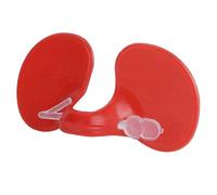 500Pcs Chicken Spectacles Anti-Pecking Eye Glasses Tool for Poultry Red ABS Material for Various Local Breeds of Chickens