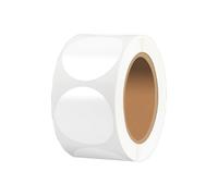500Pcs Clear PVC Seal Sticker, Water Resistant, 30MM | Self-Adhesive Wrapping Labels, Water Resistant PVC Seal Sticker, Packaging