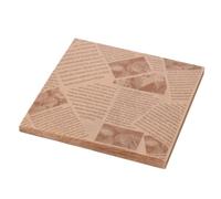 500pcs Coffee Wood Pulp Parchment Paper for Pizza and Sandwiches