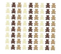 500pcs Colorful Bear Themed Confetti for Showers and First Birthday Celebrations Gender Neutral Party Decorations Adorable Three Color Paper Confetti to Create Lasting Memories