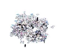 500Pcs Drop Shaped Rhinestones 8x13mm Flat Back DIY Jewelry Accessories Mobile Phone Case Scrapbook Necklace Decorative Supplies