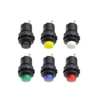 500PCS DS-228 On/off latching Momentary Push Button Switches DS-428 locking Self Push Button Switch 3A /125VAC 1.5A/250VAC IDGTTLDF(Self Locking Blue)
