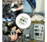 500PCS Electric Butt Connectors Kit for Secure Soldering and Insulation in Various Electrical Applications