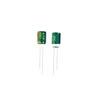 500PCS Electrolytic Capacitor 400V 4.7UF 400V4.7UF 4.7UF High Frequency Low Resistance 8 * 12mm 8x12mm
