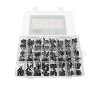 500PCS Electrolytic Capacitors 0.1uF~1000uF Assorted Aluminum Kit Box, 10V 16V 25V 50V 24 Kinds Capacitor Set for Electronic DIY BIANMTSW