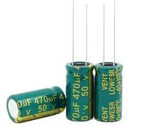 500pcs Electrolytic Capacitors 50V470UF 10X20MM YYVFLAUX