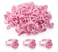 500pcs Eyelash Extension Glue Rings, Eyelash Glue Rings, Pigment Cups, Eyelash Extension Glue Holder