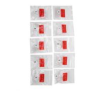 500Pcs False Nail Tips Full Cover Artificial Nail Tips Transparent Flexible DIY Nail Art Accessory ABS Material For Home Nail Salon Beauty Salon (ferrari transparent color)