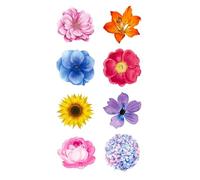 500Pcs Floral Sealing Sticker Wrapping Label for Seal Envelope Invitation Scrapbooking Journal Packaging Home Decoration Creative Expression Sticker