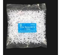 500PCS for Tile Leveling System Clips & Cross Spacers - PE Floor Wall Laying Aid for Ceramic Stone - Professional Tiling Tools Kit with 1.0-3.0mm Options(1.5mm)