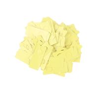 500Pcs Garden Planting Tag with Hole Melon Fruit Tree Markers Sign Portable Plastic Waterproof Hanging Label for Naming Plants(Yellow)