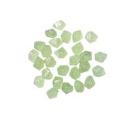 500pcs Glow in the Dark Stones Diamond-Shaped Fluorescent Stone Resin Decoration for Aquarium Waterscape Outdoor Yard Landscape Garden Walkway