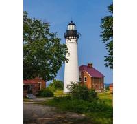 500pcs Great Jigsaw Puzzles for Adults Light House Pictured Rocks National Lake Shore Michigan Puzzles for Adults Toys Gift Family Decoration Kids Puzzles