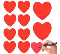 500PCS HEA/rt Post It Notes,Re/d HEA/rt Shaped Sticky Notes,Valentine Lo/ve Notes,Paper HEA/rts for Office Use,Self-Sticky Note Pads,Re/d Lo/ve HEA/rt Post It Notes Pad,Removable Note Pads(Re/d)