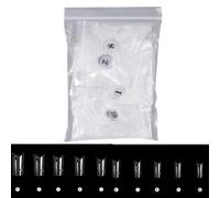 500Pcs Hollow False Nails Tips Press On Nails Extension Resin Gel Tips Manicures for Women Girls Art