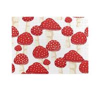500Pcs,Jigsaw Puzzles for Adults Challenging Puzzles, Puzzle Game for The Whole,Fly Agaric Red Mushrooms Pattern