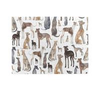 500Pcs,Jigsaw Puzzles for Adults Challenging Puzzles, Puzzle Game for The Whole,Greyhounds Wippets And Lurcher Dogs