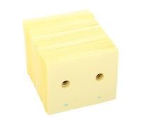 500PCS Lens Blocking Pads, Glasses Blocking Sticker, Non Slip Double Sided PET Film for Eyeglasses Polishing, Transparent Edging Stickers for Optical Lens