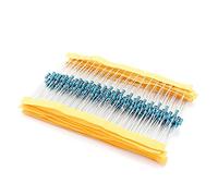 500pcs/lot 50 Values 1/4W Resistors Set Metal Film Resistor Assortment Kit 1ohm -10M Ohm Resistor TMP1105 AMNzOgOdL