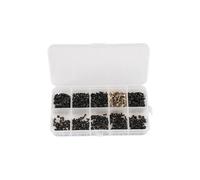 500pcs M2/M2.5/M3 Screws Notebook Laptop Screw Assortment Kit Hardware Parts