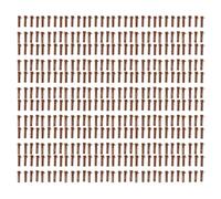 500pcs Microcentrifuge Tube Professional Clear Polypropylene 1.5ml Centrifuge Tube with Snap Cover for Laboratory Supplies (Flat Bottom, Brown)