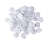 500Pcs Microdermabrasion Cotton Filters Replacement 15mm Dia Dermabrasion Filters,Facial Vacuum Filters Accesories,Microdermabrasion Filters Sponge Filter for Suction Microdermabrasion Machine (White)