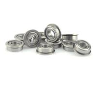 500pcs miniature Flanged bearing F694ZZ 4 * 11 * 4mm LF-1140ZZ flange deep groove ball bearings F694-2Z F694Z 4x11x4 mm