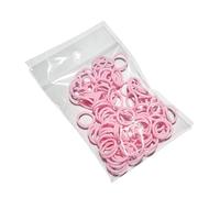 500Pcs Mixed Color Bird Foot Rings,9mm/12mm Pigeon Chicken Identification Leg Rings,for Quails Doves Poultry Classification Marking Foot Bands(Pink,12mm)