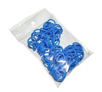 500Pcs Mixed Color Bird Foot Rings,9mm/12mm Pigeon Chicken Identification Leg Rings,for Quails Doves Poultry Classification Marking Foot Bands(Blue,12mm)